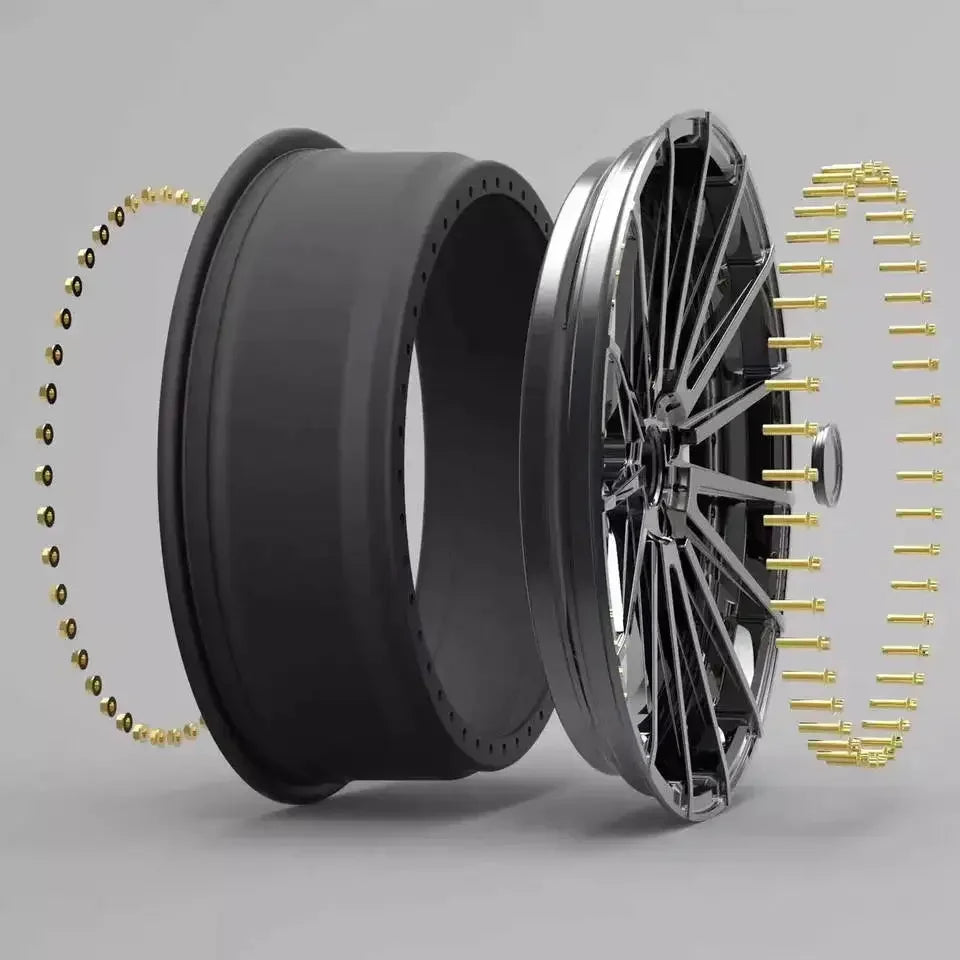 17 18 19 20 inch alloy 2 piece 3 piece custom forged aluminum wheels rims 5x114.3 5x120  passenger car wheels for bmw e90