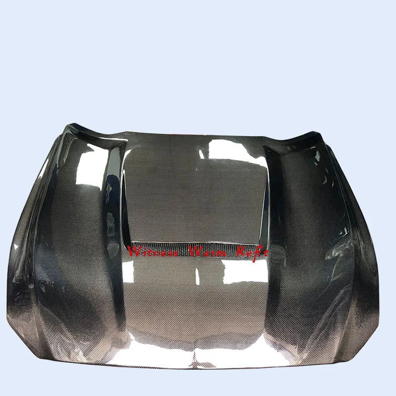 High Quality Carbon Fiber / Frp Unpainted Engine Hood Bonnets Engine Covers Car Styling for Ford Mustang Gt350 Car Body Kit