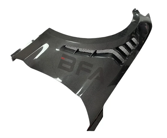 Replace the original OEM fender to upgrade the GT carbon fiber hole cooling For Ford Mustang 2015-2022 body kit hood