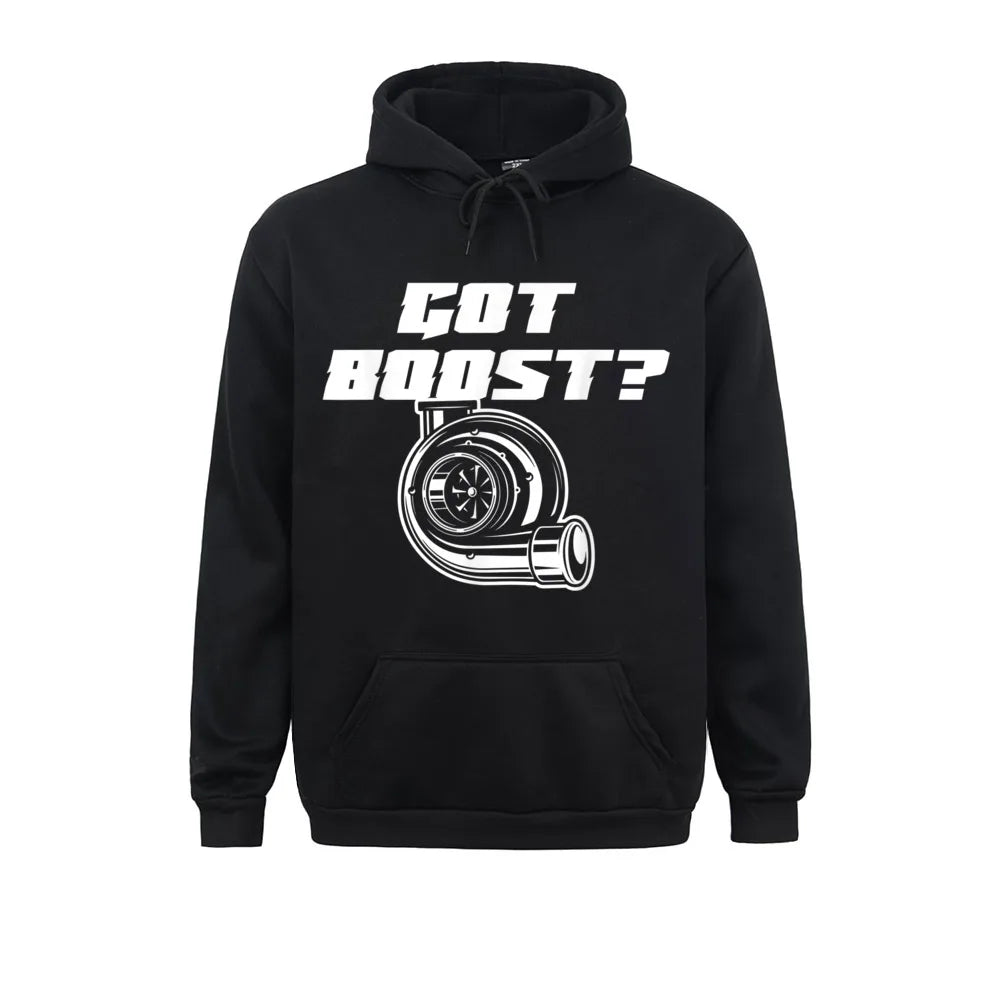 Graphic Student Sweatshirts Got Boost Turbo For Men Casual Hoodies Long Sleeve Custom Hoods