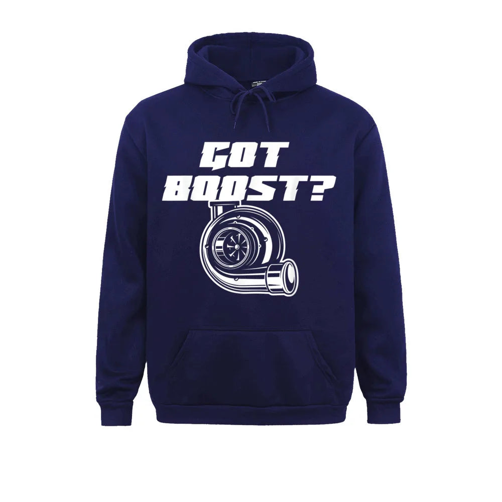 Graphic Student Sweatshirts Got Boost Turbo For Men Casual Hoodies Long Sleeve Custom Hoods