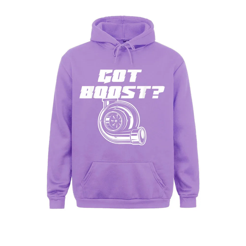 Graphic Student Sweatshirts Got Boost Turbo For Men Casual Hoodies Long Sleeve Custom Hoods