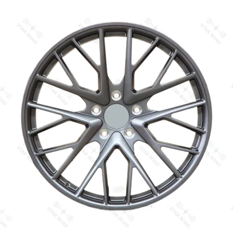 RCSR 5x112 5x120 5x114.3 High Quality Passenger Car Wheel Aviation Alloy One-piece Rim for Ford Mustang