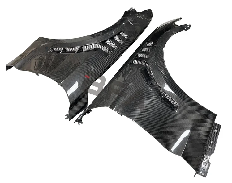 Replace the original OEM fender to upgrade the GT carbon fiber hole cooling For Ford Mustang 2015-2022 body kit hood